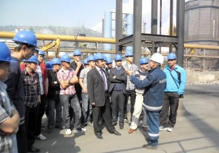 Öğrenciler, KARDEMİR'i gezdi