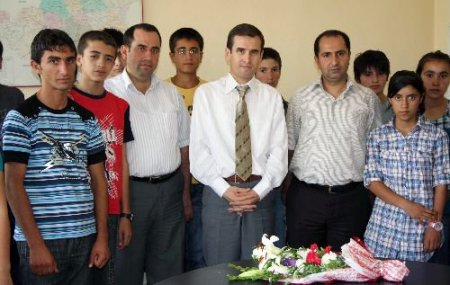 Öğrenciler, Kendilerine Sahip Çıkan Kaymakamı Ziyaret Etti