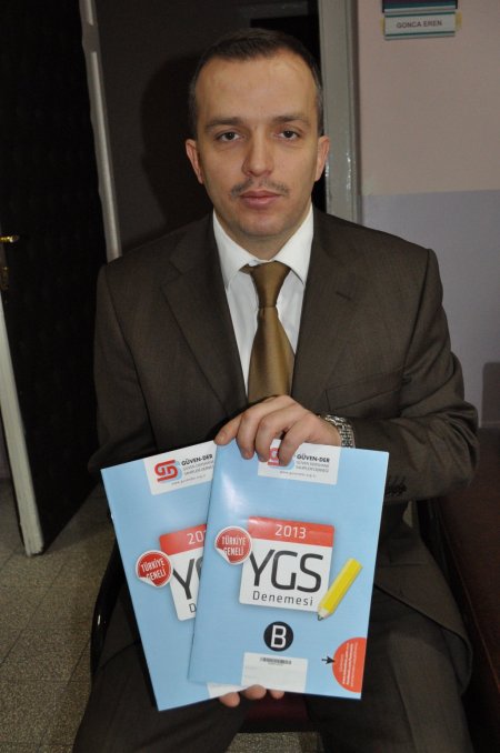 Öğrenciler, Körfez Dershaneleri'nde YGS'nin provasını yaptı