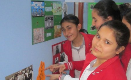 Öğrenciler, Türkçe sergisi açtı