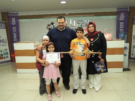 Öğrenciler, velileriyle birlikte maket yaptı