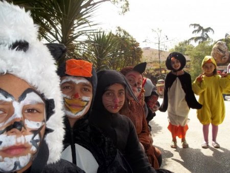 Öğrenciler, ziyaretçilere hayvan kıyafetiyle bilgi verecek