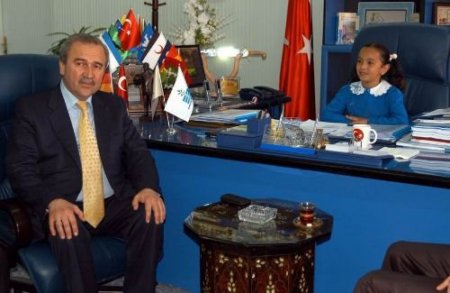 Öğrenciler Bir Günlük Makam Sahibi Oldu