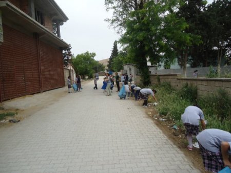Öğrenciler Çevre Temizliği Yaptı