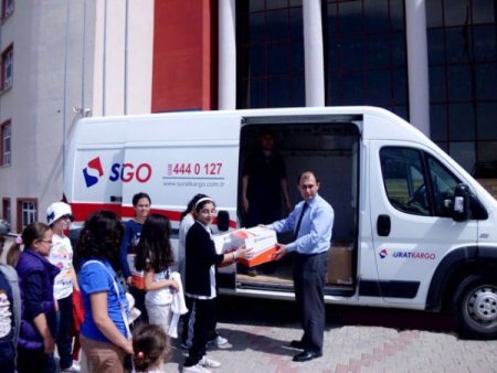 Öğrenciler Kardeş Okullarını Unutmadı