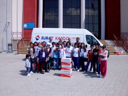 Öğrenciler Kardeş Okullarını Unutmadı