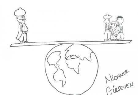 Öğrenciler Nasrettin Hoca’nın fıkralarını karikatür olarak çizdi