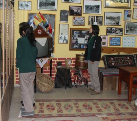 Öğrenciler okulda müze kurdu