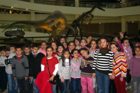 Öğrenciler Tabiat Tarihi Müzesi’ni gezdi