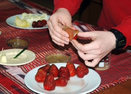 Öğrenciler yenilebilir ambalaj üretti