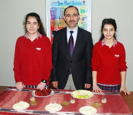 Öğrenciler yenilebilir ambalaj üretti