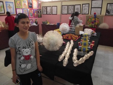 Öğrenciler Yıl Boyunca Yaptığı Çalışmaları Görücüye Çıkardı