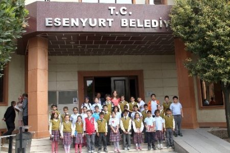 Öğrencilere belediyecilik dersi
