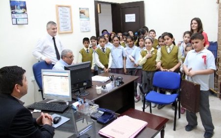 Öğrencilere belediyecilik dersi