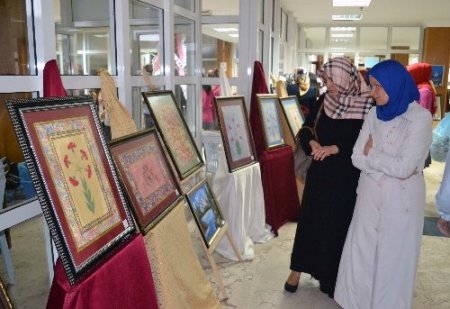 Öğrencilerin ebru sergisiyle Afrika’da su kuyusu açılacak