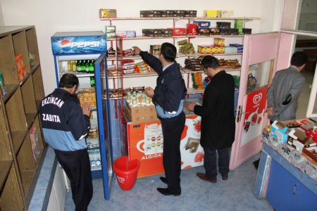 Okul kantinleri denetlendi