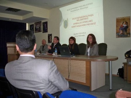 Okul Müdürlerine Geri Dönüşüm Semineri Verildi