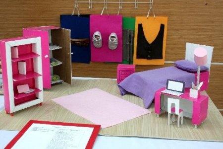 Okul öncesi eğitim materyalleri sergilendi