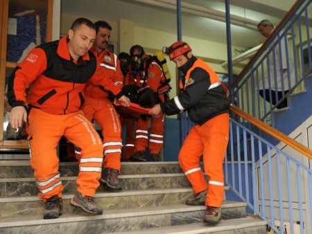 Okulda nefes kesen tatbikat