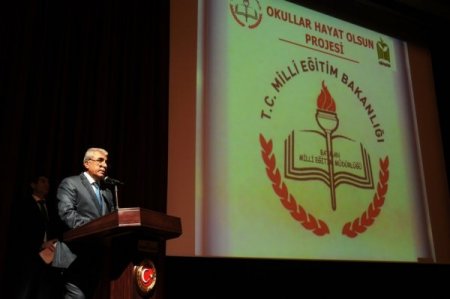 'Okullar Hayat Olsun' projesi tanıtım toplantısı yapıldı