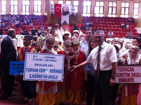 Okullararası Halkoyunları Türkiye Grup Müsabakaları sona erdi