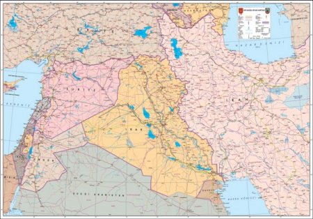 Okullarda Yardımcı Ders Kitabı Olarak Okutulan Atlaslarda Filistin Ve Kudüs Yok