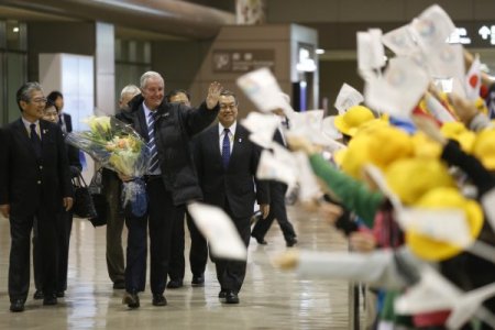 Olimpiyat komitesi, Japonya'ya geldi