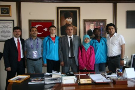 Olimpiyat Öğrencileri Ereğli’de Ziyaretlerde Bulundu