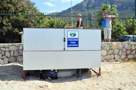 Ölüdeniz'deki tekneler atık sularını artık denize dökmeyecek