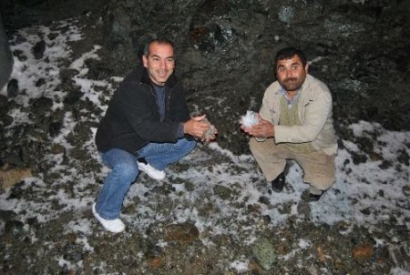 Ölüdeniz'e Kar Yağdı