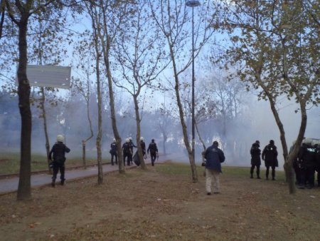 Ölüm orucuna destek eyleminde arbede