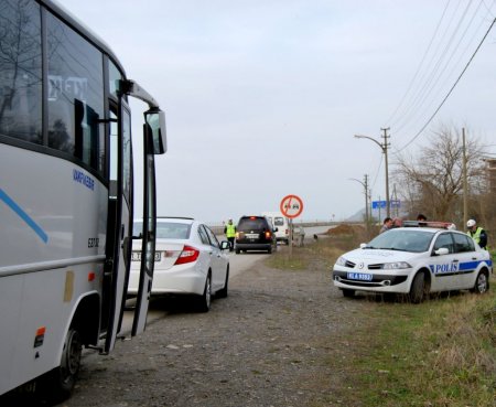 Ölüm yolunda trafik denetimi artırıldı