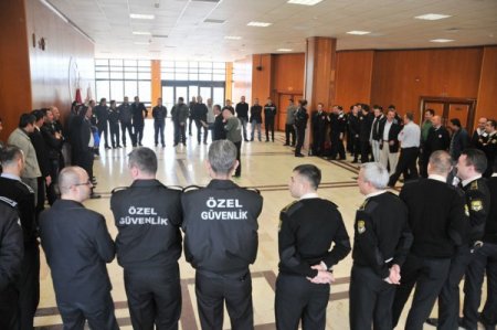 OMÜ güvenlik personeline eğitim semineri