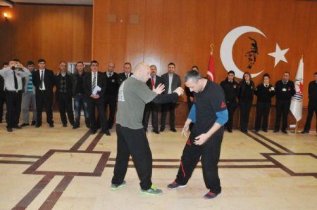 OMÜ güvenlik personeline eğitim semineri