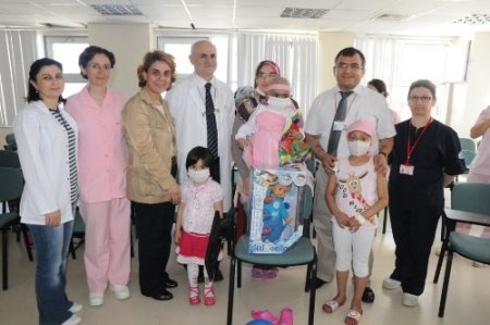 OMÜ’de, anneden alınan ilik, çocuğuna nakledildi