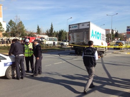 Önce çarptı, sonra geri gelip ezdi