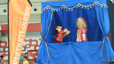 Optimum’da ‘kukla’lı Eğlence