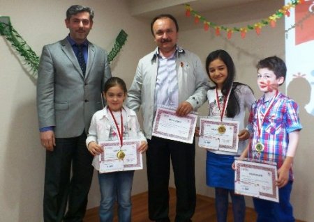 Ordu Anafen, altın çocukları ödüllendirdi