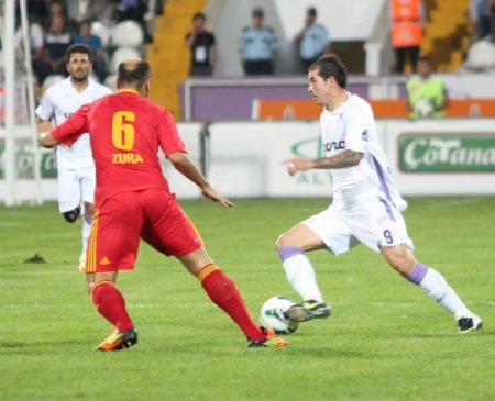 Orduspor: 2 - Kayserispor: 1 (İlk yarı)