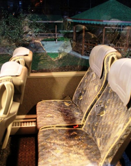 Ordusporlu Monje'nin kafasına taş isabet etti