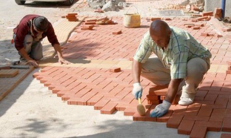 Ören Sokak'ta yaya bölgesi çalışmalarında sona gelindi