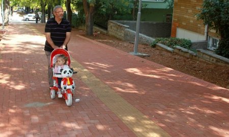 Ören Sokak'ta yaya bölgesi çalışmalarında sona gelindi