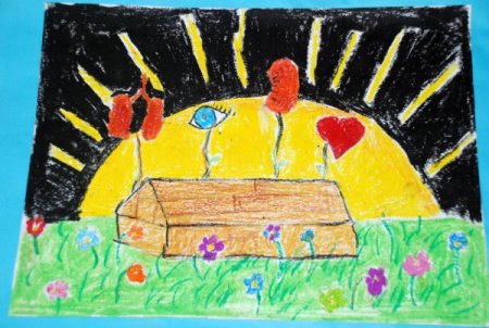 Organ bağışını resmedip ödül aldılar