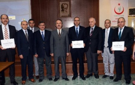 Organ naklinde başarılı olan 3 hastaneye teşekkür belgesi verildi