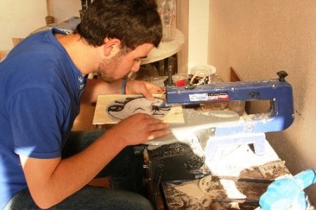 Organik oyuncak üretimiyle hobisini ticarete çevirdi