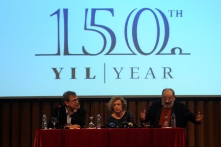 Orhan Pamuk ve İtalyan yazar söyleşi yaptı