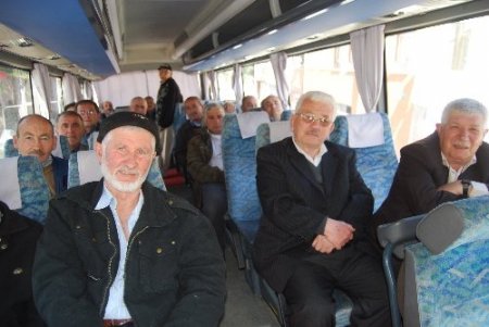 Orhanelili çiftçiler ilk defa traktör fabrikasına gezmeye gitti