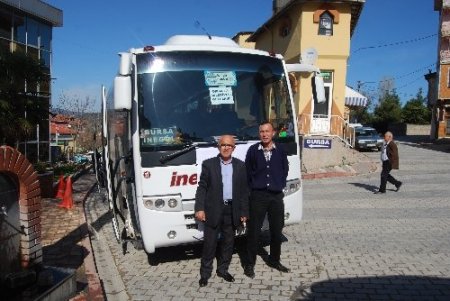 Orhanelili çiftçiler ilk defa traktör fabrikasına gezmeye gitti