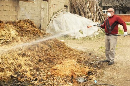 Orhangazi Belediyesi larva mücadelesine başladı
