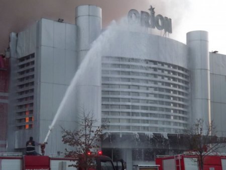 Orion’daki yangın 3 saatte kontrol altına alındı